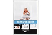 Kunst & Handwerk Ausstattung - Creativ Company - Transfer Sheets Transparent 5 Sheets - 207090