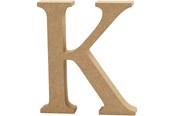 Kunst & Handwerk Ausstattung - Creativ Company - Letter K MDF 8cm 1 pcs. - 56370