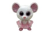 Plush - Ty Beanie Boo's Nina Mouse 15cm - 2007519