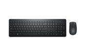 Tastaturen - Dell Wireless Keyboard and Mouse KM3322W - keyboard and mouse set - QWERTY - Arabic - black Input Device - Tastatur & Maus Set - Arabisch - Schwarz - KM3322W-R-ARA