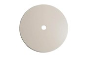 Schaltereinheiten - Elworks Cover for lamp socket, Ø80 mm, white - 39-680-1