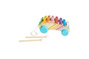 Baby Spielzeug - Bigjigs Wooden Pull Along Xylophone - 37068