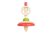 Holzspielzeug - Bigjigs Wooden Pull Rope Spinning Top - 36068
