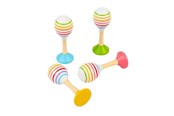Holzspielzeug - Bigjigs Wooden Junior Maraca 2pcs. - 37071