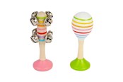 Holzspielzeug - Bigjigs Wooden Musical Shaker 2 pcs. - 37069