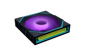 Gehäuselüfter - Lian Li UNI FAN SL INF Wireless Reverse Black - 120mm - Gehäuselüfter - 120mm - Schwarz mit RGB LED - 30 dBA - G99.12RSLIN1W1B.00