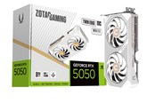 Grafikkarte - ZOTAC GeForce RTX 5050 Twin Edge OC White - 8GB GDDR6 RAM - Grafikkarte - ZT-B50500Q-10M