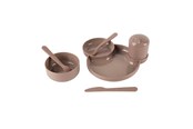 Baby Spielzeug - Dantoy - Children's Tableware Mocha 7-piece. - 6200