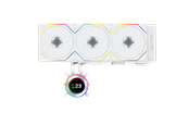 CPU Kühler - Lian Li Hydroshift II LCD-C 360TL Wireless White - CPU-Wasserkühlung - Max 28 dBA - G89.GHS2LCD36TW.00