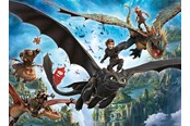 Puzzle - Ravensburger Drachen und Helden - 12004141
