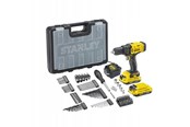 Schraub/Bohrmaschinen - Stanley Drill-Driver Set With Two Batteries - SFMCD700D2A-QW