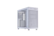Gehäuse - ASUS Prime AP303 TG White - Gehäuse - Miditower - Weiß - 90DC00V3-B39010