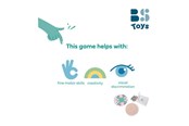 Holzspielzeug - BS Toys Wooden Mosaic Pin Board - GA487