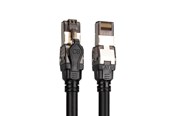 Netzwerk - Kabel - DIGITUS CAT 8.1 S-FTP Patch Cord - 3m - Schwarz - 3m - DK-1843-030