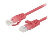 Netzwerk - Kabel - Lanberg patch cable - 1.5 m - red RAL 3017 - Rot - 1m - PCU6-20CC-0150-R
