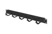 Rack-Gehäuse - Lanberg AK-1701-B - 1U - Cable Management Panel - AK-1701-B