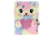Schul-Zubehör - Tinka DIARY PLUSH CAT M/HJERTE - 8-802121