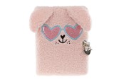Schul-Zubehör - Tinka DIARY PLUSH DOG ROSA M/GLASSES - 8-802177