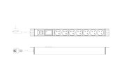 Stromkabel (Extern) - DIGITUS - power distribution unit - DN-95407-FR