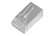 Netzwerk - Kabel - DIGITUS network connector - clear - Silber - AK-219603-100