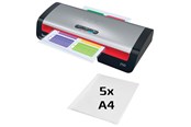 Laminierung - GBC 250 Büro A4-Laminiergerät bis 125 Mikron, 1 Minute Aufwärmzeit, 500mm/Min, 36 Sek. pro Blatt), laminieren in Fotoqualität - 4410070EU