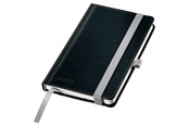Blöcke, Formulare und Notizbücher - Leitz Style Notizbuch A6 kariert, Hardcover, Schwarz - 44911094