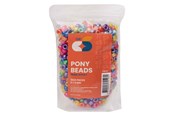 Kreativ-Spiele - Colorations - Pony Beads Mother of Pearl Effect 6x9 mm 1000 pcs. - 43BL04