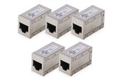 Netzwerk - Kabel - DIGITUS network coupler - Silber - AT-AG-8-8-C6S-5