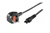 Stromkabel (Intern) - Deltaco DEL-109F-UK - power cable - BS 1363 to IEC 60320 C5 - 3 m - DEL-109F-UK