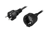 Stromkabel (Extern) - Deltaco DEL-112S - power extension cable - power CEE 7/7 to CEE 7/4 - 3 m - DEL-112S