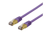 Netzwerk - Kabel - Deltaco SFTP-60PAH - patch cable - 50 cm - purple - Lila - 0.5 meter - SFTP-60PAH