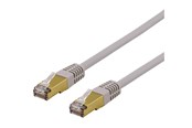 Netzwerk - Kabel - Deltaco SFTP-61AH - patch cable - 1 m - grey - Grau - 1m - SFTP-61AH