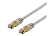 Netzwerk - Kabel - Deltaco patch cable - 2 m - grey - Grau - 2m - SFTP-62AH