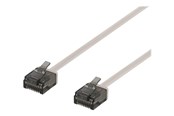 Netzwerk - Kabel - Deltaco patch cable - 1 m - grey - Grau - 1m - UUTP-2020