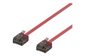 Netzwerk - Kabel - Deltaco patch cable - 2 m - red - Rot - 2m - UUTP-2046