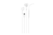 Kopfhörer/Headsets - STREETZ C220 - earphones with mic - C220-WHT
