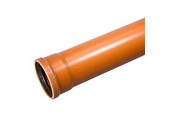 Entwässerungsprodukte - Wavin PVC sewer pipe 110x1000mm SN8 EN1401 - 517205