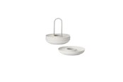 Küchenzubehör - Zone Denmark - Singles Egg Cups with Holder - Warm Grey - Set of 4 - 332023