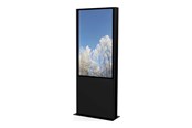 Wandhalterungen, AV-Halterungen & AV-Möbel - HI-ND stand - totem - for flat panel - outdoor - black - Max - recommended for 55" - OD5517-5401-02