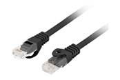 Netzwerk - Kabel - Lanberg patch cable - 2 m - black - Schwarz - 2m - PCU6-10CU-0200-BK