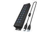 USB-Hubs - ICY BOX IB-HUB1720-U3 USB-Hubs - USB 3.2 - 20 - Schwarz - IB-HUB1720-U3