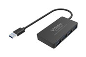 USB-Hubs - Vision - hub - 4 ports USB-Hubs - USB 3.2 - 4 - Schwarz - TC-USBHUB4P