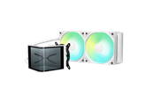 CPU Kühler - Tryx PANORAMA SE 240 mm white - CPU-Wasserkühlung - Max 28 dBA - L-P240L-AM2M-G0W