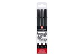 Kreativ-Spiele - Sakura Pigma Calligraphy Set 3 pcs. - POXSDKC349