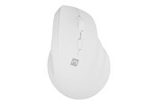 Maus - Natec CRAKE 2 - vertical mouse - Bluetooth 5.2 2.4 GHz - white - Vertical mouse (Weiß) - NMY-2257