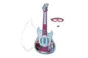 Musik - Frozen Electronic Lighting Guitar with Mic in glas - 90240