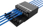 Netzwerkzubehör - DIGITUS DN-93708-6 Consolidation point box 6-port Keystone modules with intelligent cable manager - DN-93708-6