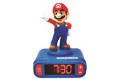 Musik - Mario Digital Alarm Clock with 3D Super  Figure Lights and Sounds - 80103