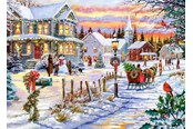 Puzzle - Castorland Juletræ til byen (180) - B-018550