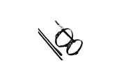 Katzen - FLAMINGO - Ziggi Cat harness with line - Black - 5415245135106